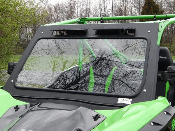 KAWASAKI TERYX KRX 1000 DOT GLASS VENTED WINDSHIELD